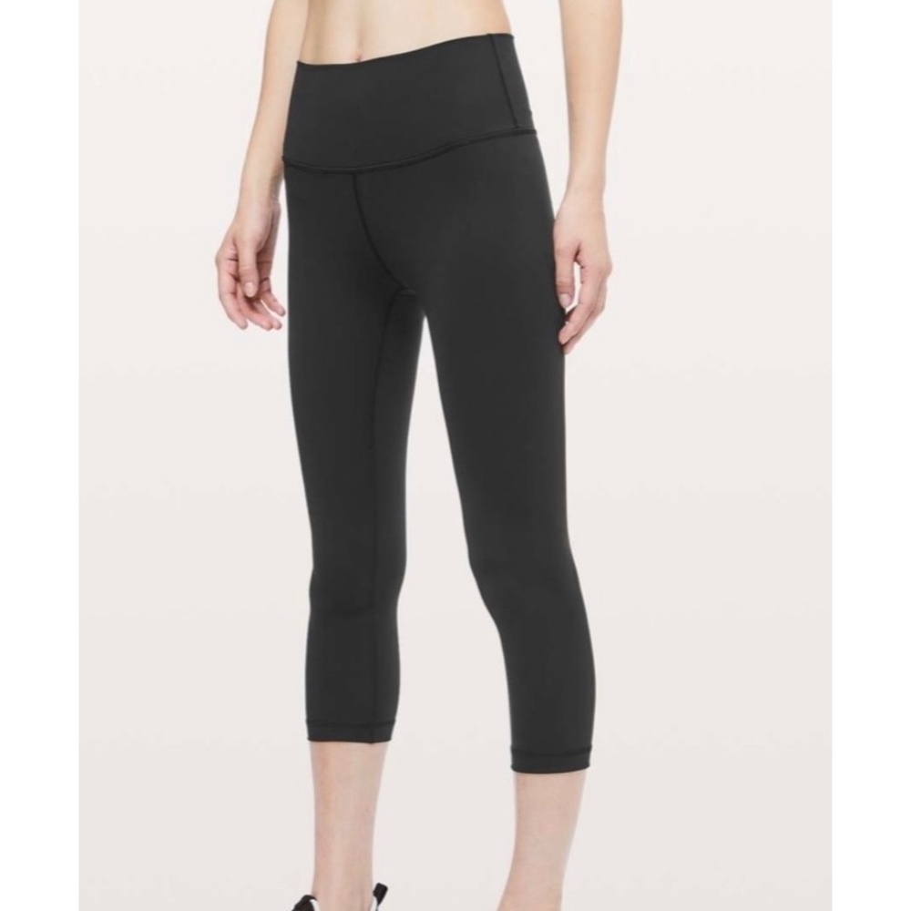 Lululemon | Train Times Crop High Rise Soft Stretchy Classic Cropped Leggings